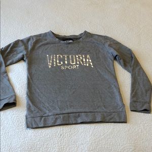 gray pullover